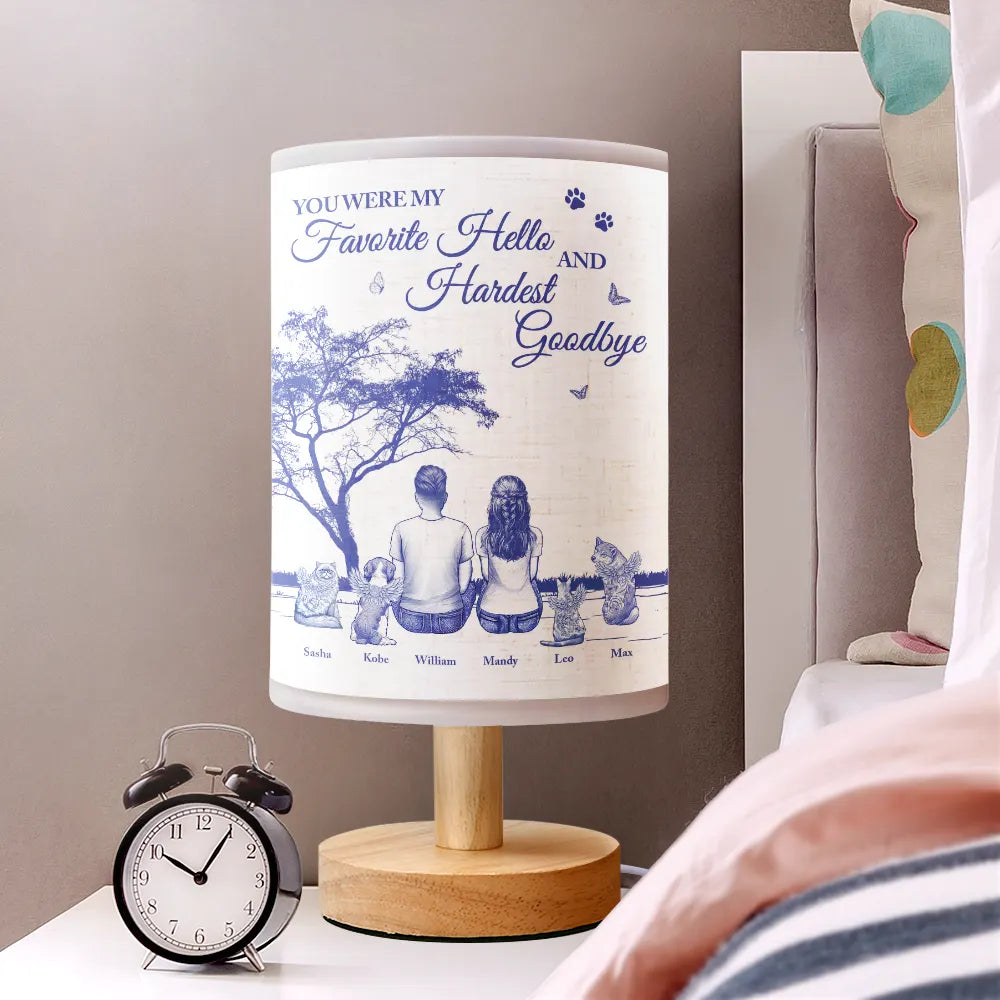 If Love Could Have Saved You – Personalized Fabric Lamp – Gift for Pet Lovers Fabric Lamp MagicInPrints