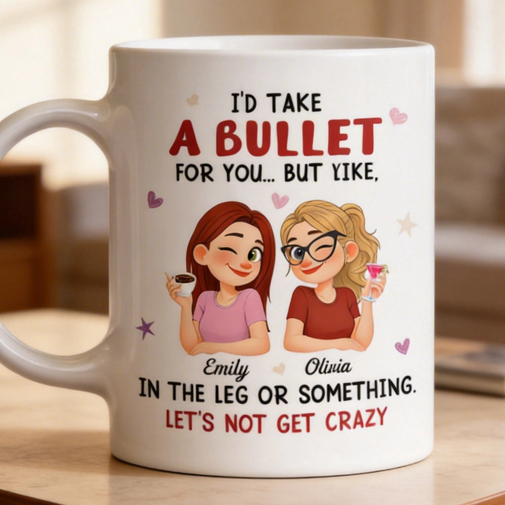 Personalized Funny Friendship Mug for Best Friends - Humorous Gift Cup MagicInPrints