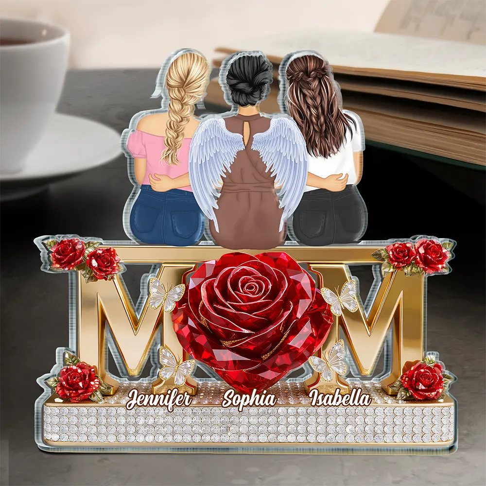 Personalized Mom Acrylic Plaque for Family - Mother's Day Gift Plaque MagicInPrints