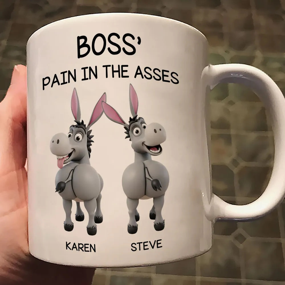 Customized Funny Office Mug for Boss - Humor Gift for Colleagues Cup MagicInPrints