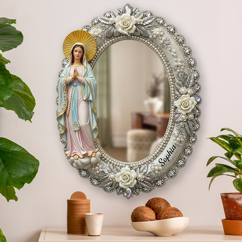 Personalized Gifts For Virgin Mary Lovers Mirror Mirror MagicInPrints