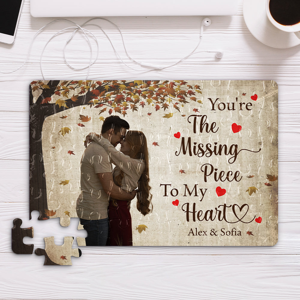 Personalized Jigsaw Puzzle for Couples - Unique Valentine's Day Gifts Jigsaw Puzzles PopCulturePrints