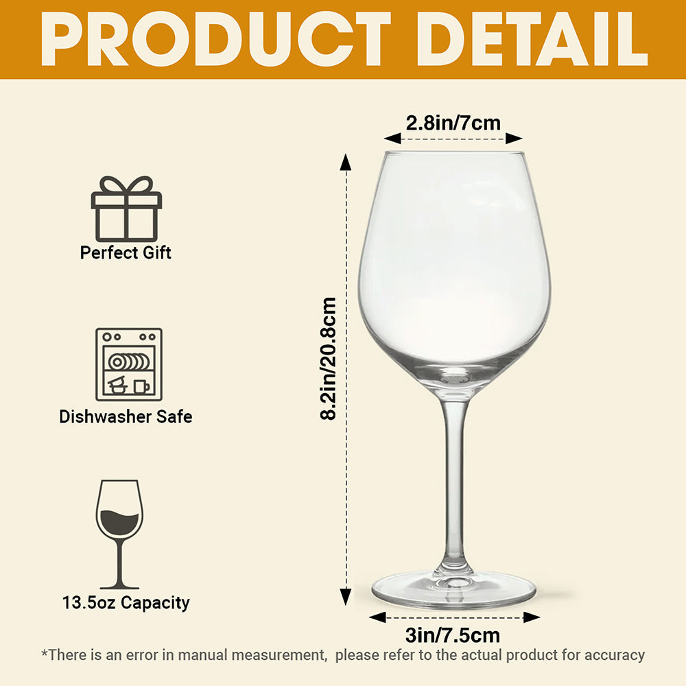 Naughty Couple Wine Glass - Personalized Gifts For Couple Wine Glass MagicInPrints