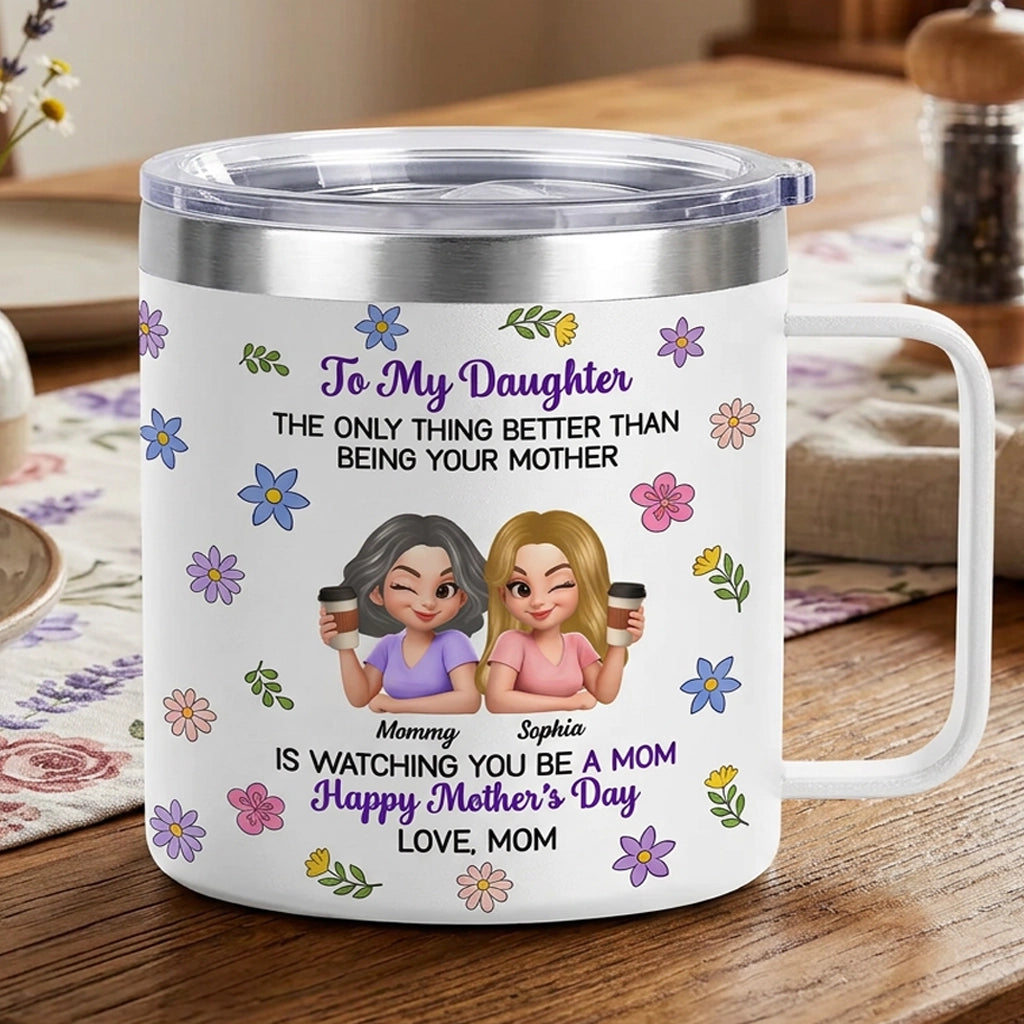 Personalized Mother's Day Mug for Daughter - Sentimental Gift with Custom Names Cup MagicInPrints