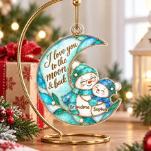 Load image into Gallery viewer, Personalized Acrylic Christmas Ornament for Grandma &amp; Grandkids
