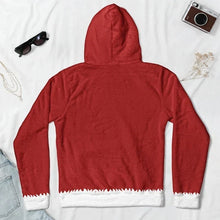 Load image into Gallery viewer, Personalized Funny Christmas Hoodie with Faux Abs for Him
