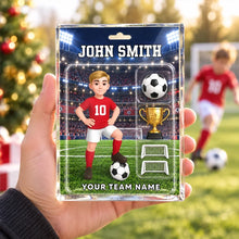 Load image into Gallery viewer, Personalized Acrylic Soccer Player Plaque Custom Gift for Fans
