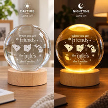 Load image into Gallery viewer, Personalized Globe Lamp Creative Keepsake Gift for Family
