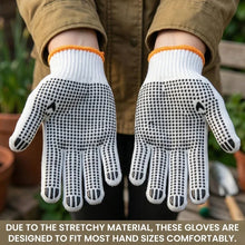 Load image into Gallery viewer, Personalized Cotton Gardening Gloves with Bee Art Gift for Mom
