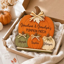 Load image into Gallery viewer, Personalized Wooden Plaque Keepsake for Grandma &amp; Grandpa
