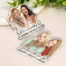 Load image into Gallery viewer, Personalized Acrylic Magnet Custom Friend Portrait Gift
