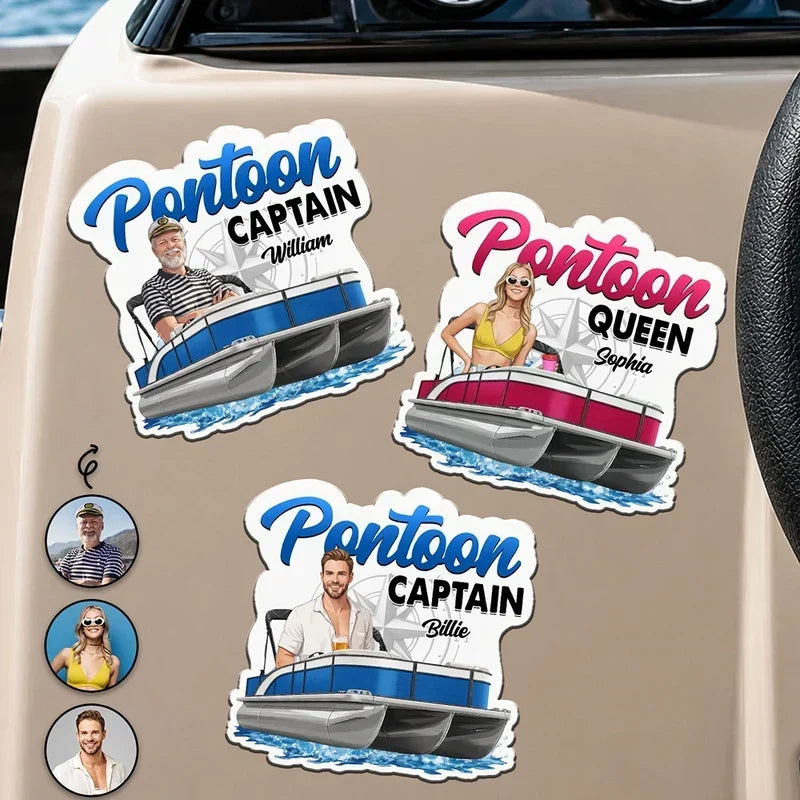 Personalized Acrylic Magnet Boater Gift for Captain | DoyoBest