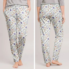 Load image into Gallery viewer, Personalized Floral Lounge Pants Custom Gift for Her
