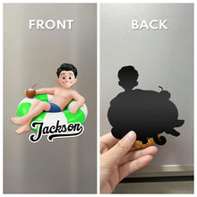 Load image into Gallery viewer, Personalized Acrylic Magnet Unique Family Travel Gift for Cruise
