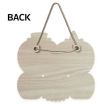 Load image into Gallery viewer, Personalized Wooden Pumpkin Family Sign for Halloween Gift
