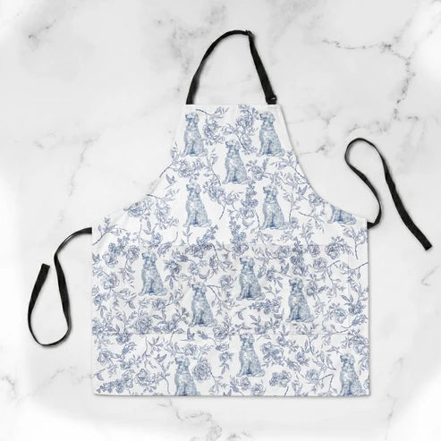 Personalized Dog Lover Apron with 3 Pockets for Mom Gift