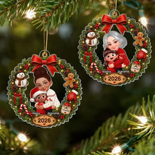 Load image into Gallery viewer, Personalized Acrylic Ornament Christmas Gift for Grandma
