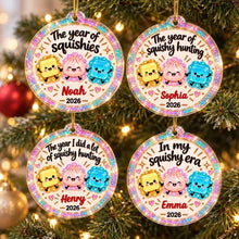 Load image into Gallery viewer, Personalized Acrylic Christmas Ornament Colorful Design Gift for Kids
