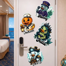 Load image into Gallery viewer, Personalized Acrylic Magnet Halloween Cruise Family Gift
