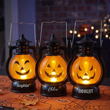 Load image into Gallery viewer, Personalized LED Pumpkin Lantern Halloween Gift for Family
