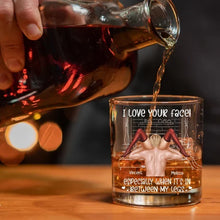 Load image into Gallery viewer, Personalized Whiskey Glass Unique Couple Gift for Partner
