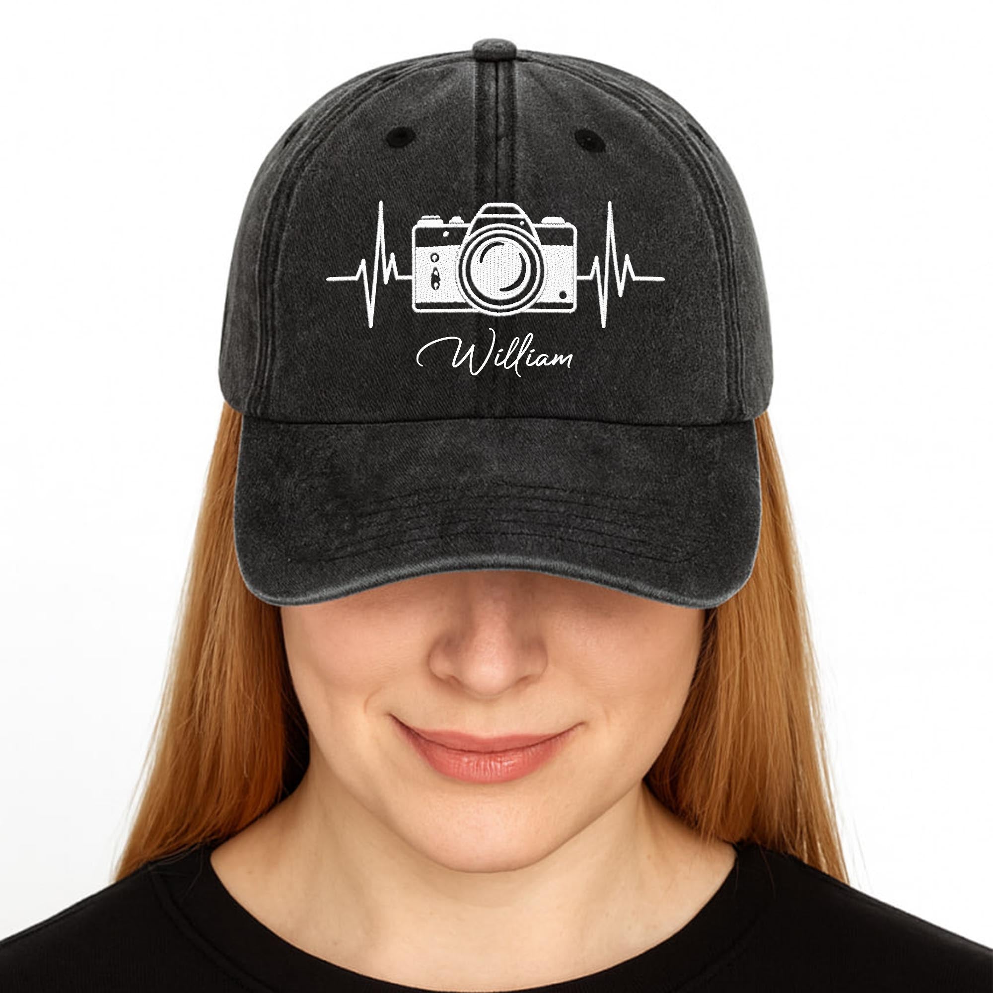 Personalized Classic Tee Photography Heartbeat Gift for Him/Her