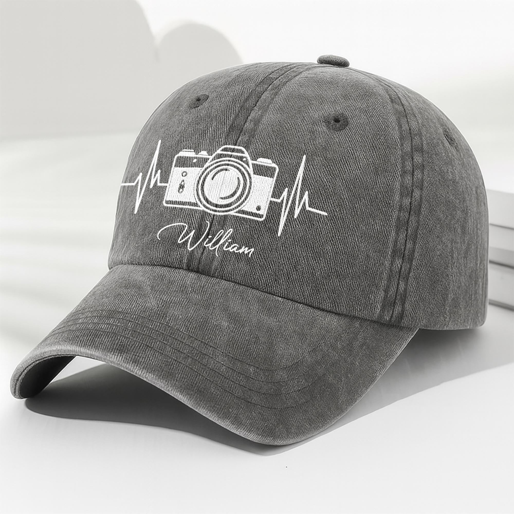 Personalized Classic Tee Photography Heartbeat Gift for Him/Her