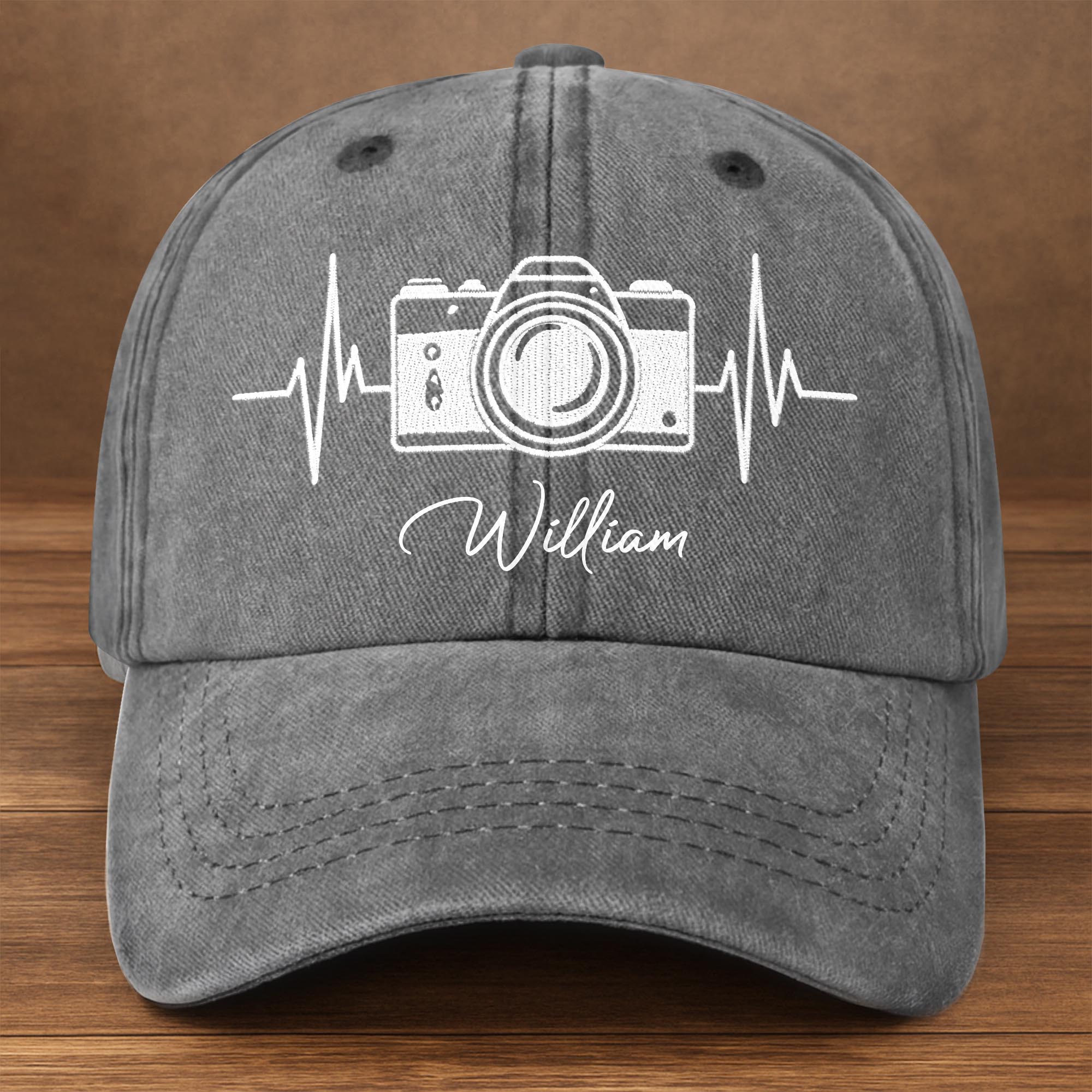 Personalized Classic Tee Photography Heartbeat Gift for Him/Her