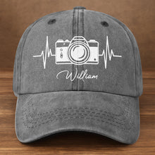 Load image into Gallery viewer, Personalized Classic Tee Photography Heartbeat Gift for Him/Her
