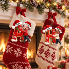Load image into Gallery viewer, Personalized Acrylic Ornament Custom Gift for Granddaughter Christmas
