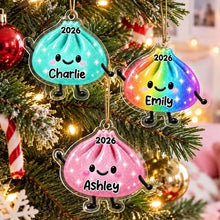 Load image into Gallery viewer, Personalized Dumpling Acrylic Ornament Custom Name Kids Gift
