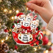 Load image into Gallery viewer, Personalized Acrylic Christmas Ornament Cute Family Gift
