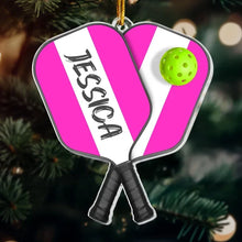 Load image into Gallery viewer, Personalized Acrylic Pickleball Ornament Gift for Players
