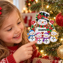 Load image into Gallery viewer, Personalized Acrylic Ornament Heartwarming Gift for Grandma
