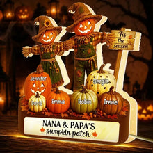 Load image into Gallery viewer, Personalized Acrylic Light Box Halloween Gift for Grandma
