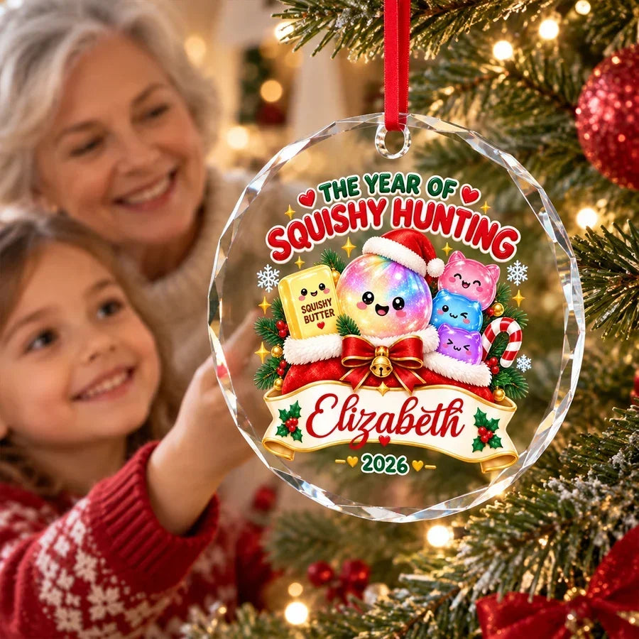 Personalized Crystal Ornament Squishy Kawaii Gift for Kids
