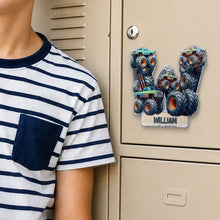Load image into Gallery viewer, Personalized Acrylic Magnet Fun Character Gift for Kids
