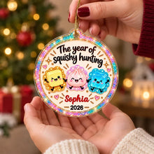 Load image into Gallery viewer, Personalized Acrylic Christmas Ornament Colorful Design Gift for Kids
