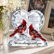 Load image into Gallery viewer, Personalized Heart-Shaped Acrylic Block Plaque Sympathy Gift for Friend
