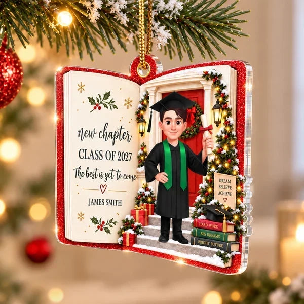 Personalized Graduation Acrylic Ornament Unique Gift for Daughter