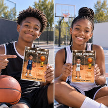 Load image into Gallery viewer, Personalized Basketball Acrylic Block Plaque Gift for Son
