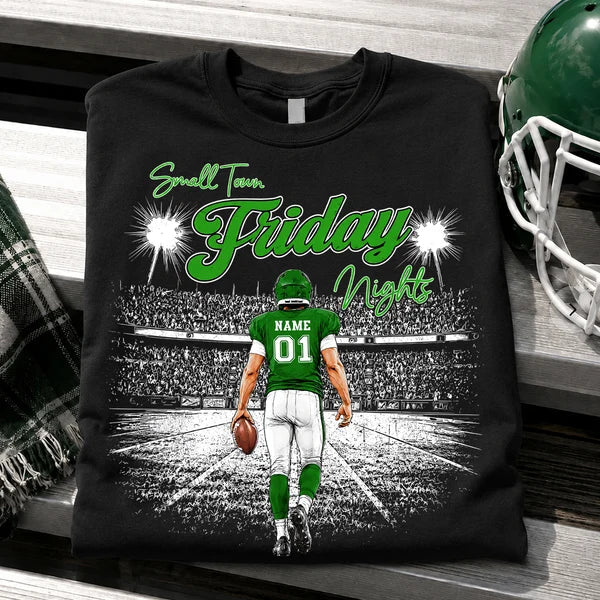 Personalized Football Sweatshirt Custom Name Gift for Fans