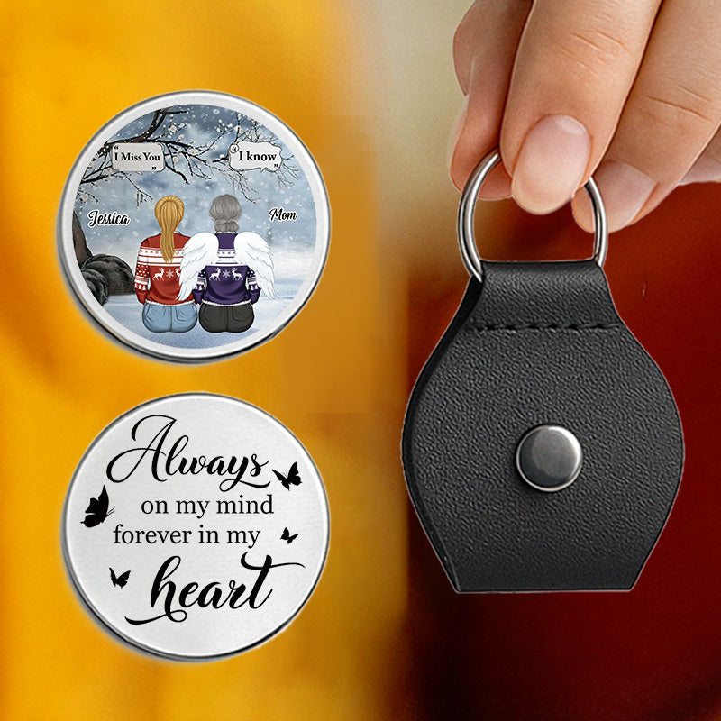 Personalized Memorial Keychain for Family - Sentimental Gift Keychain MagicInPrints