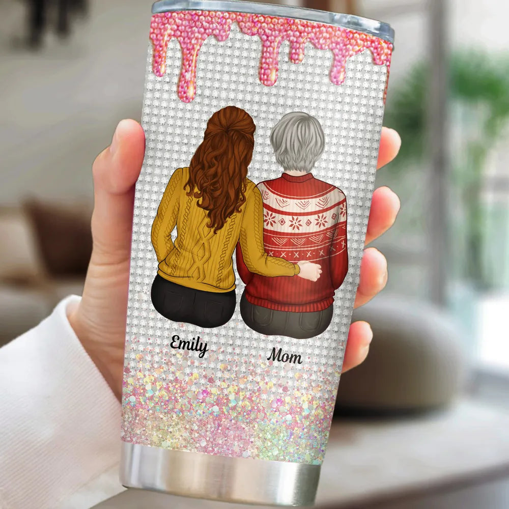 Personalized Tumbler for Daughter - Inspirational Message from Mom Cup MagicInPrints