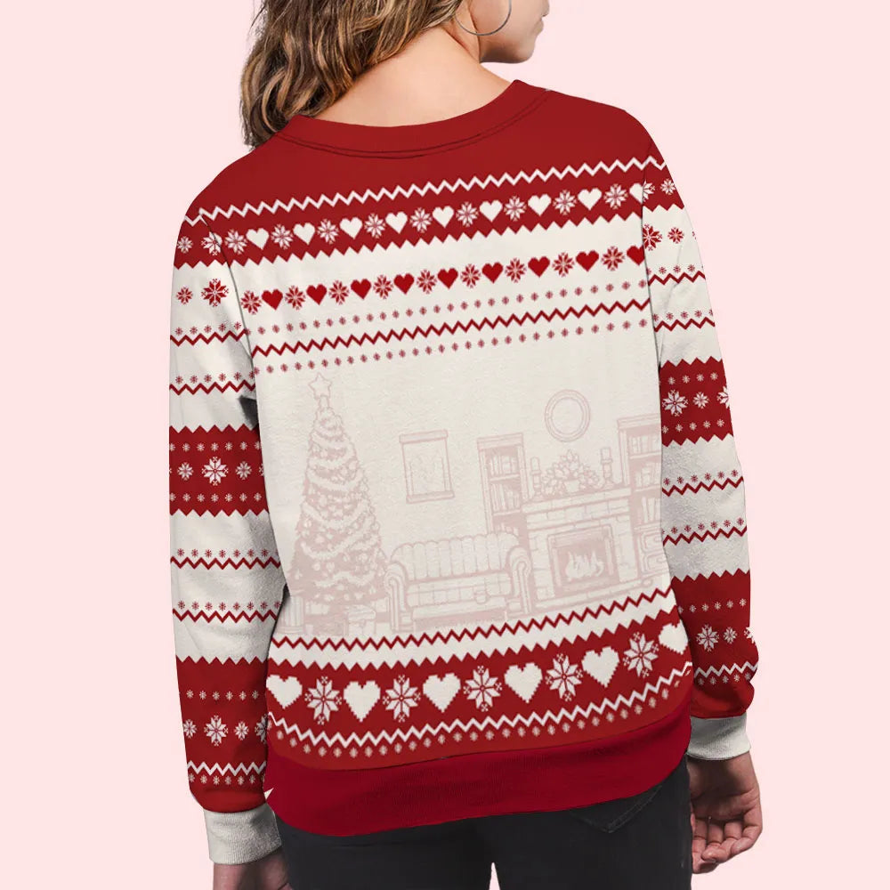 Personalized Grandma Christmas Sweater for Family - Festive Holiday Gift Cloth MagicInPrints