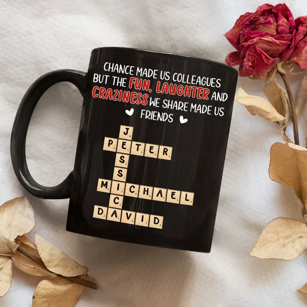 Personalized Colleague Friendship Mug for Office - Fun and Laughter Gift Cup MagicInPrints