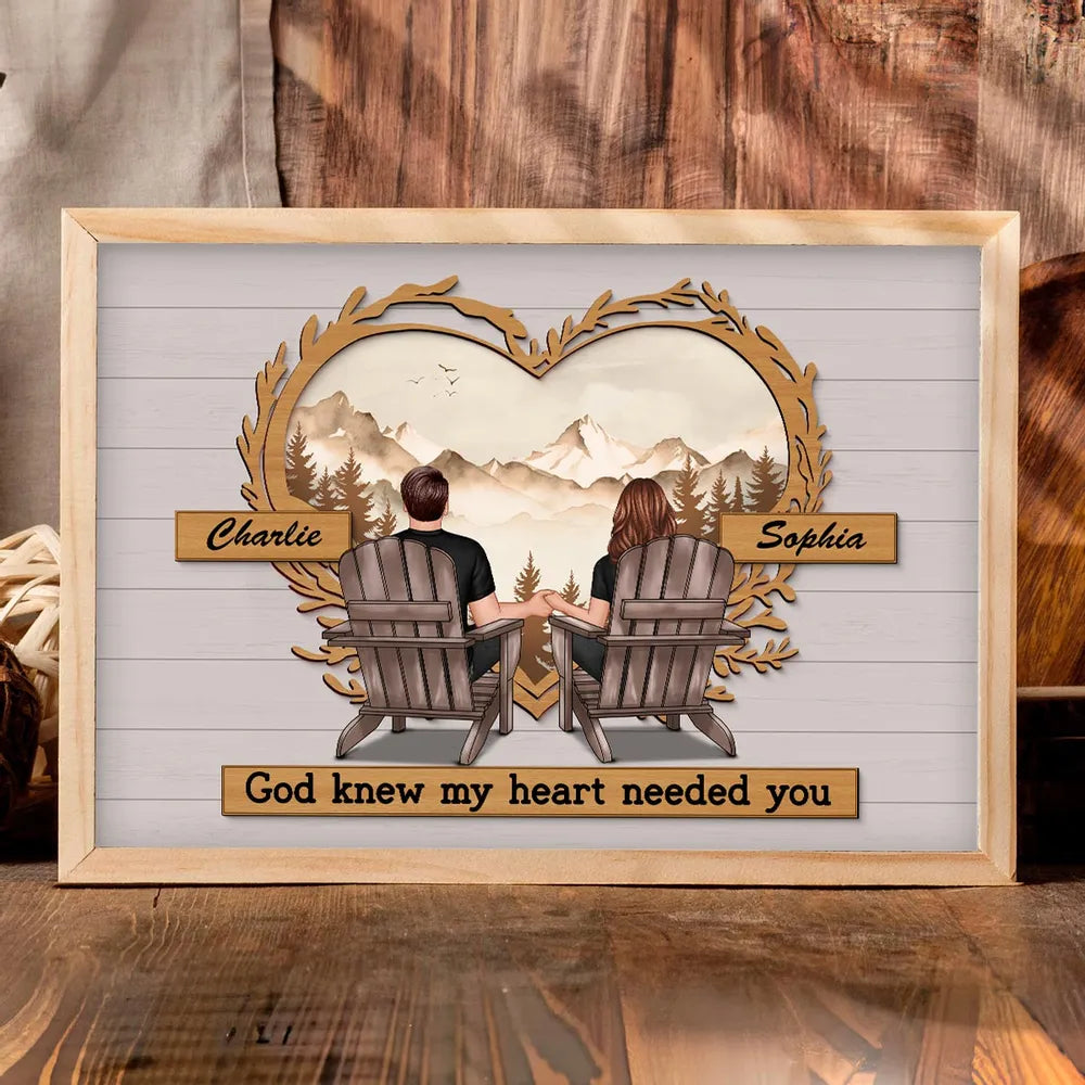 Personalized Couple Wall Art for Home Decor - Romantic Gift Other MagicInPrints