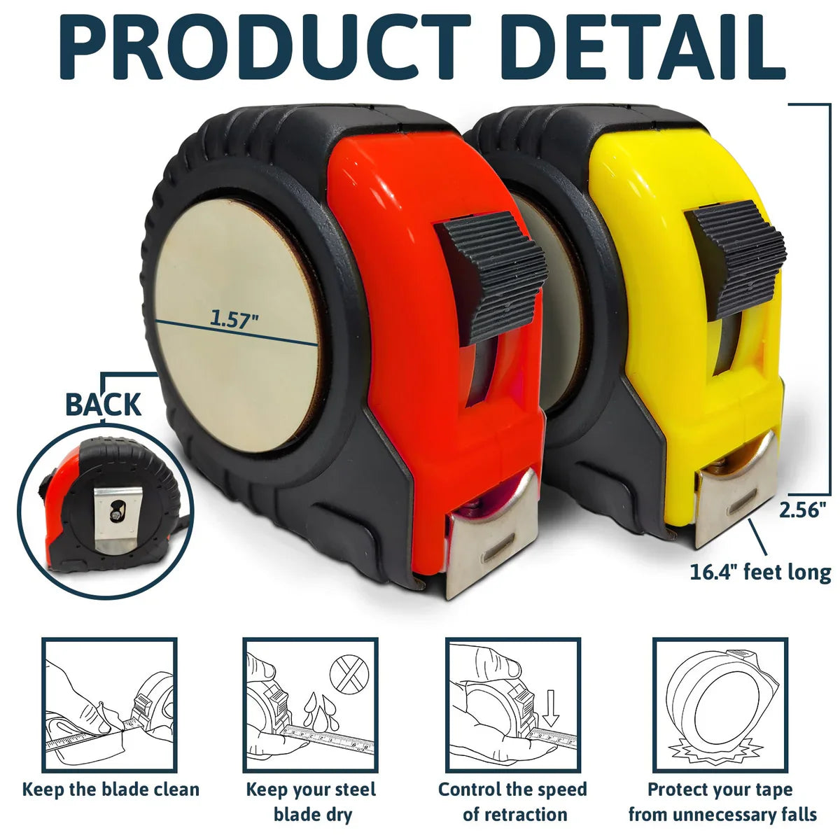 Personalized Tape Measure for Couples - Romantic Gift for Him Tools MagicInPrints