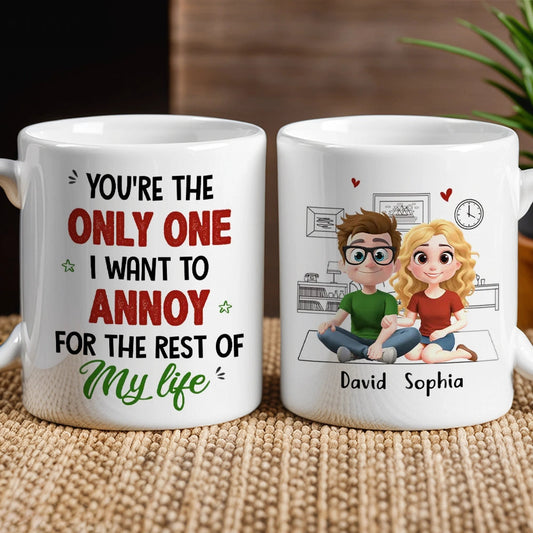 Personalized Couple Mugs for Partners - Funny Anniversary Gift Cup MagicInPrints