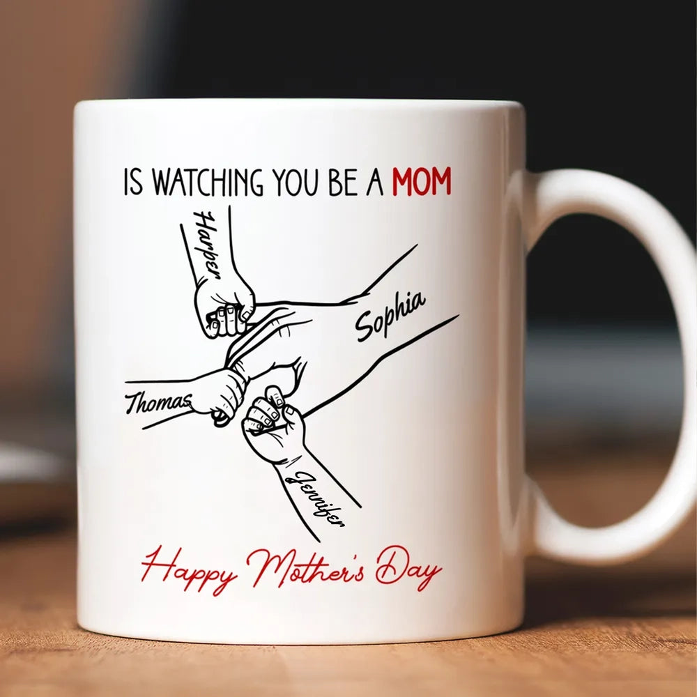 Personalized Mother's Day Mug for Daughter - Sentimental Gift with Custom Names Cup MagicInPrints